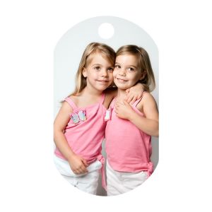 Photo Dog Tag with Chain - Image 3