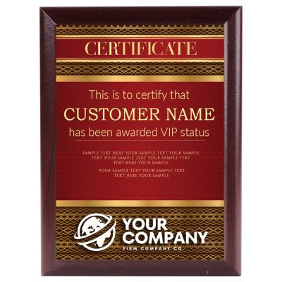 Promotional Cherry Plaque 8x10
