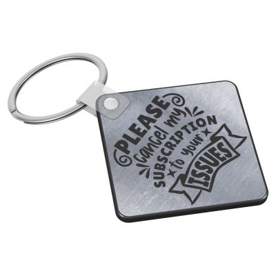 Everyday Square Acrylic Key Chain - Image 3