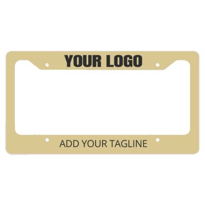 Promotional License Plate Frame Aluminum