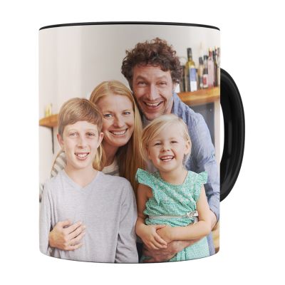 11oz Personal Black Handle Mug - Image 2
