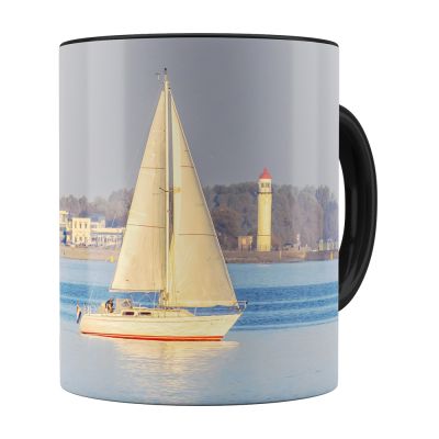 11oz Personal Black Handle Mug - Image 3