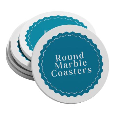 Everyday Round Marble Coasters