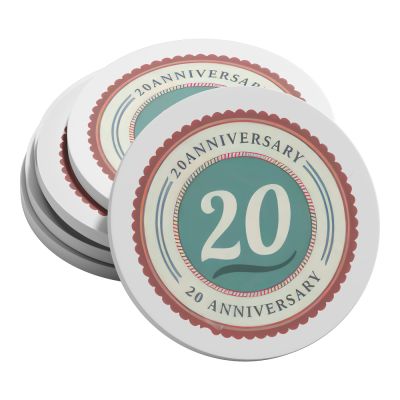 Everyday Round Marble Coasters - Image 3