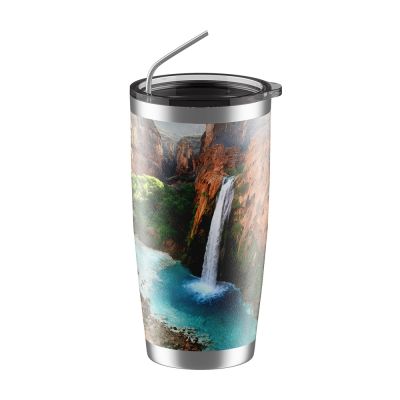 15oz Personal Stainless Steel Tumbler With Lid - Image 3
