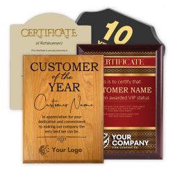 Promotional Products Awards Plaques Wallby