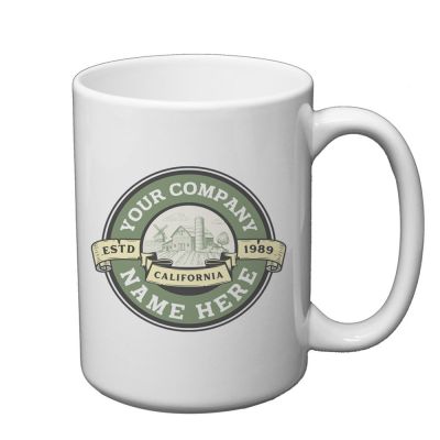 Promotional 15oz Coffee Mug White
