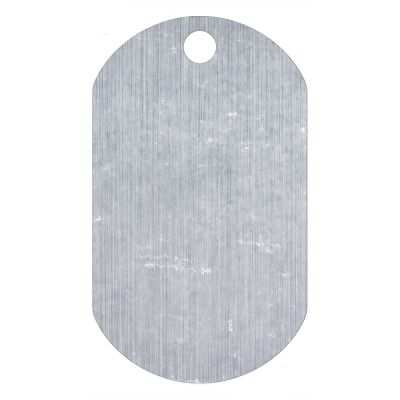 Personal Aluminum Dog Tag
