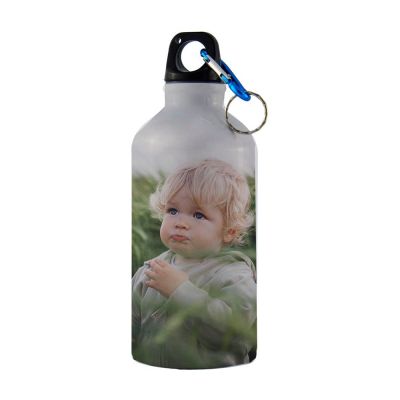 17oz Personal White Sports Canteen - Image 2