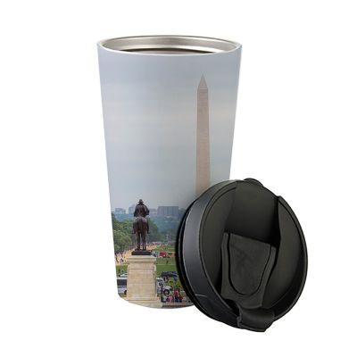16oz Stainless Steel Personal White Tumbler - Image 3