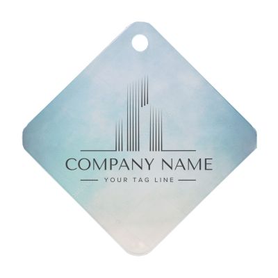 Promotional Square Acrylic Keychain