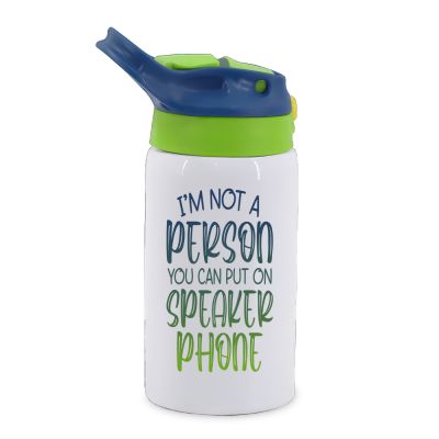 12oz Personal Stainless Steel Sports Bottle - Image 3