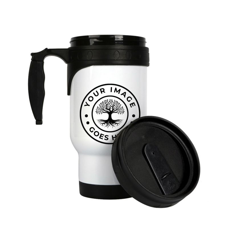 Promotional 14oz Travel Mug Promotional 14oz Travel Mug with Lid and Insert